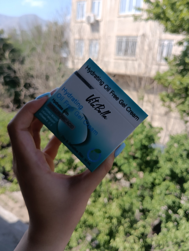 ژل کرم آبرسان ویتابلا مخصوص پوست خشک حجم ۵۰ میل