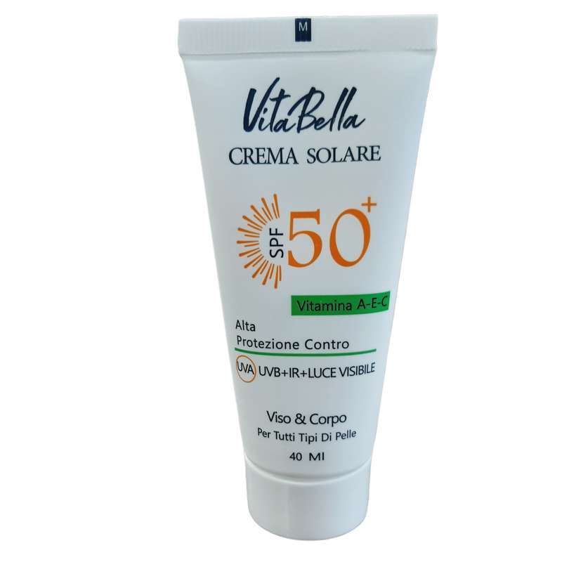 کرم ضد آفتاب SPF50 ویتابلا حجم 40 میلی لیتر