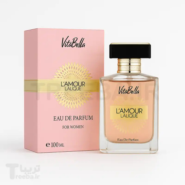 عطر ادوپرفیوم زنانه لالیک مدل L'Amour حجم ۱۰۰ میل