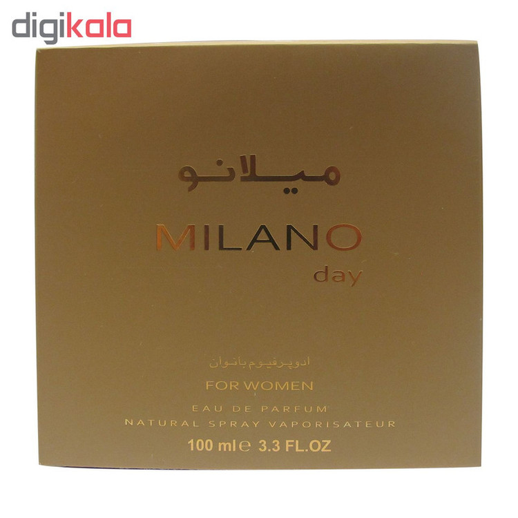 ادکلن طلایی زنانه میلانو ۱۰۰mL